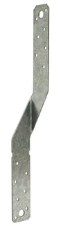 Simpson Strong-Tie MTS Series MTS12 Twist Strap, 12 in L Dimensions, 16 ga, Steel, Galvanized/Zinc, 1/PK, Pack of 100