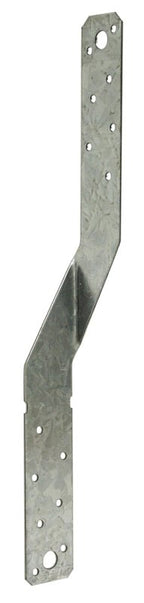 Simpson Strong-Tie MTS MTS12Z Medium Twist Strap, 12 in L, Steel, ZMAX, Fastening Method: Nail, Pack of 100