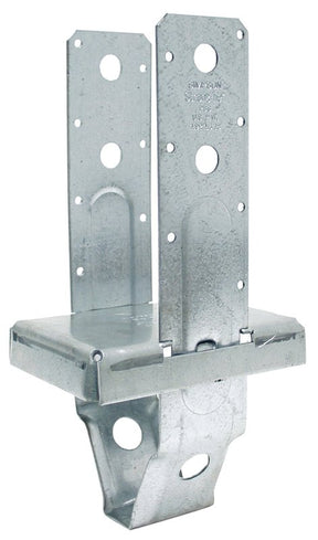 Simpson Strong-Tie PBS PBS46 Post Base, 4 x 6 in Post, 12 ga Gauge, Steel, Galvanized/Zinc, Pack of 5
