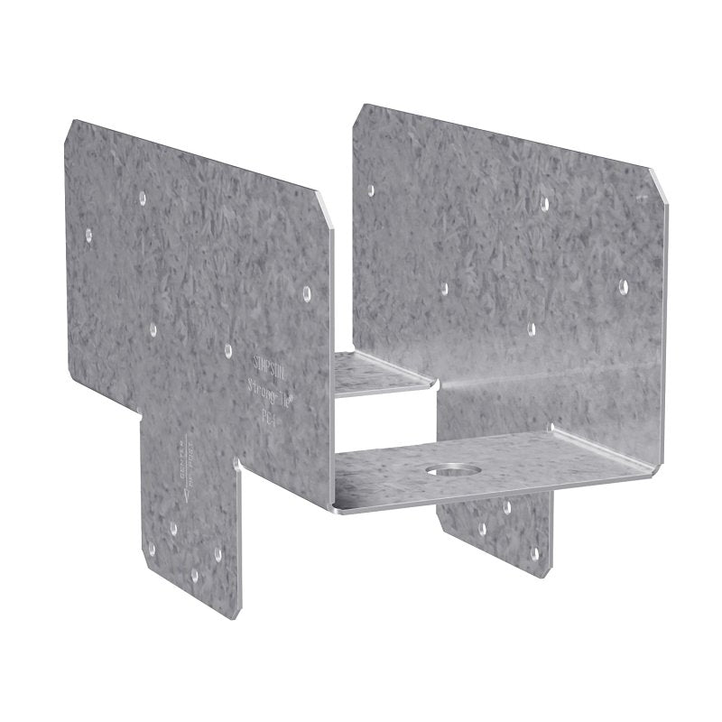Simpson Strong-Tie PCZ PC4Z Post Cap, 4 x 4 in Post/Joist, Steel, ZMAX, Pack of 10