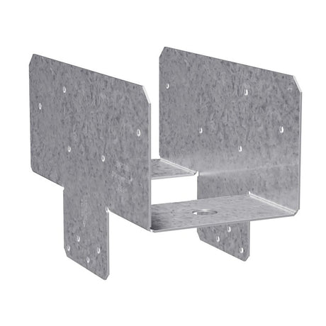 Simpson Strong-Tie PCZ PC4Z Post Cap, 4 x 4 in Post/Joist, Steel, ZMAX, Pack of 10