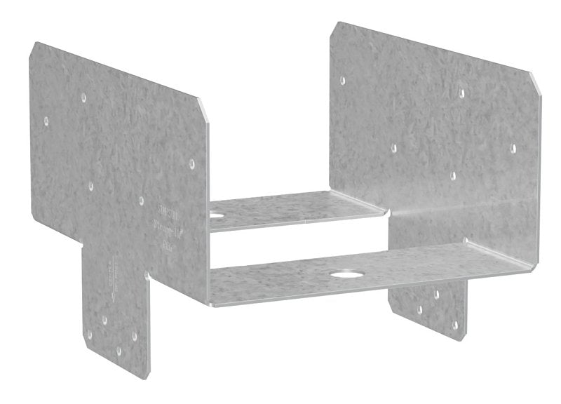 Simpson Strong-Tie PCZ PC6Z Post Cap, 6 x 6 in Post/Joist, Steel, ZMAX, Pack of 10