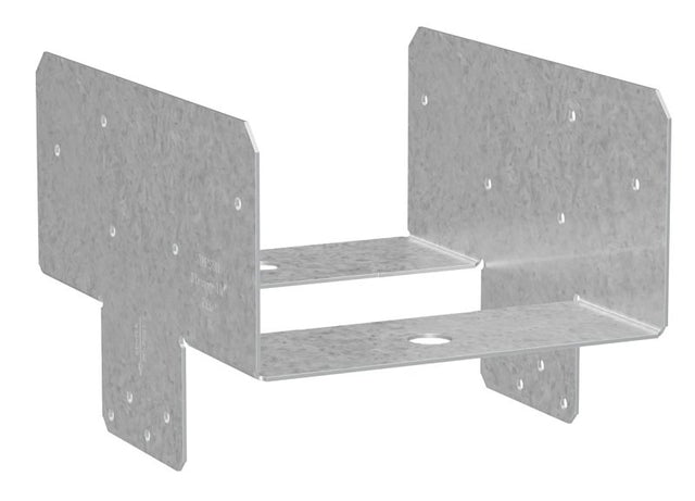 Simpson Strong-Tie PCZ PC6Z Post Cap, 6 x 6 in Post/Joist, Steel, ZMAX, Pack of 10