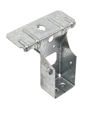 Simpson Strong-Tie PF PF24B Top Flange Hanger, 3-3/8 in H, 1-1/4 in D, 1-9/16 in W, 2 x 4 in, Steel, Pack of 50