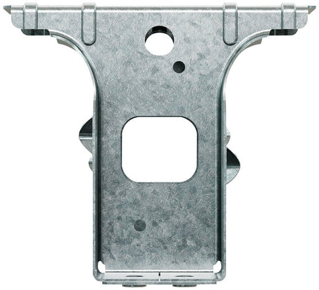 Simpson Strong-Tie PFDB Series PFD24B Post-Frame Top Flange Saddle Hanger, 3-3/8 in H, 1-9/16 in W, 2 x 4 in, Steel, Pack of 25
