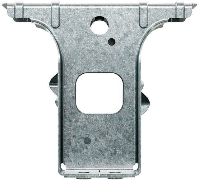 Simpson Strong-Tie PFDB Series PFD24B Post-Frame Top Flange Saddle Hanger, 3-3/8 in H, 1-9/16 in W, 2 x 4 in, Steel, Pack of 25