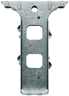 Simpson Strong-Tie PF Series PFD26B Post Frame Saddle Hanger, 5-3/8 in H, 1-1/4 in D, 1-9/16 in W, 2 x 6 in, Steel, 1/PK, Pack of 25