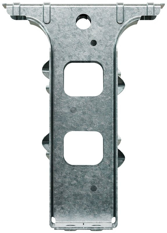 Simpson Strong-Tie PF Series PFD26B Post Frame Saddle Hanger, 5-3/8 in H, 1-1/4 in D, 1-9/16 in W, 2 x 6 in, Steel, 1/PK, Pack of 25