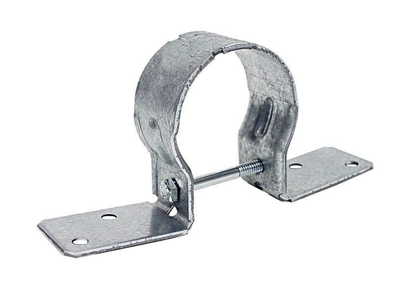 Simpson Strong-Tie PGT Series PGT2Z-R Pipe Grip Tie, 6-1/2 in W, 12 ga Thick Material, Steel, ZMAX, 1/PK, Pack of 50