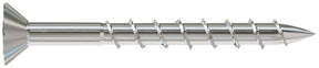 Simpson Strong-Tie S08162DB1 Screw, #8 Thread, 1-5/8 in L, Coarse Thread, Bugle Head, Square Drive, Type-17 Point
