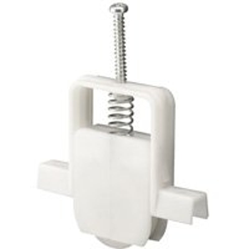 Prime-Line B 646 Adjustable Roller Assembly, 1 in Dia Roller, 1/4 in W Roller, Steel Roller, Concave Roller, 1-3/8 in W