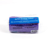 Neogen SyrFlex TA3400PUR-E Cohesive Bandage, 5 yd L, 4 in W, Purple