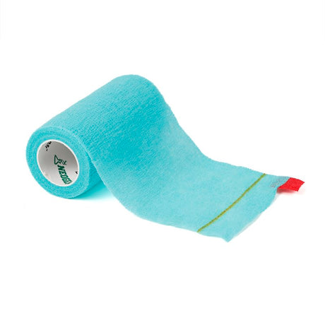 SyrFlex TA3400TB-E Cohesive Bandage, 4 in, Teal