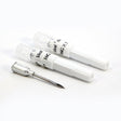 Neogen 9329 Hub Needle, Aluminum/Stainless Steel, 16 ga, 1 in L, 25/PK