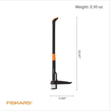 Fiskars 39.25 in. Stainless Steel Weeder Aluminum Handle