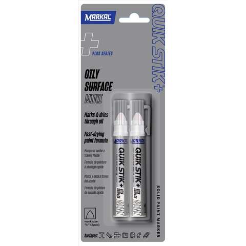 Markal Quick Stik+ Paint Marker 2 pc, Pack of 6