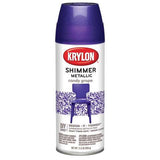 Krylon Metallic Purple Shimmer Spray Paint 11.5 oz, Pack of 6