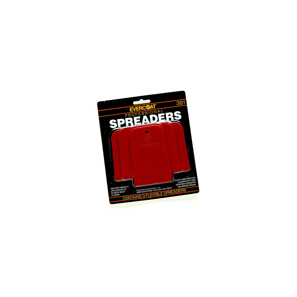 Plastic Spreader Kit (3/Cd)