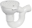 Oatey 42724 Floor Drain, 2 in, White, FIP, PVC Body