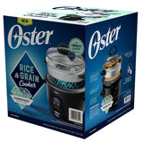 Oster DiamondForce 198046 Rice Cooker, 6 Cup, 700 W, 10 in L, Metal/Plastic, Black