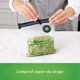 FoodSaver 2144086 Reusable Vacuum Bag, 1 qt, Plastic, Pack of 4