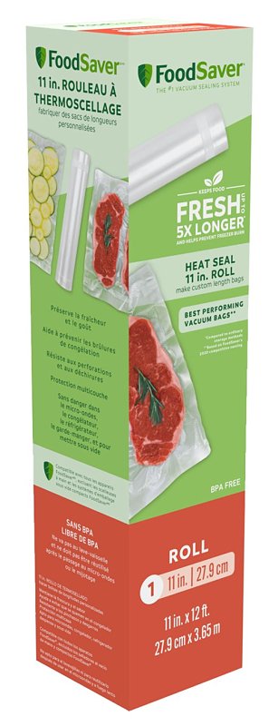 FoodSaver 2185540 Vacuum Seal Roll, Pack of 4
