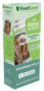 FoodSaver 2159398 Expandable Vacuum Seal Roll, Pack of 4
