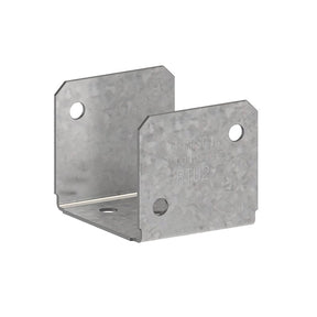 Simpson Strong-Tie RTU RTU2 Rigid Tie U Connector, 1-1/2 in L, 1-1/2 in W, Steel, Galvanized, Pack of 100