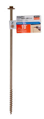 Simpson Strong-Tie Strong-Drive SDWH SDWH191000DB-RP1 Timber Screw, 10 in L, Large Hex Washer Head, Hex Drive, 1/PK, Pack of 40