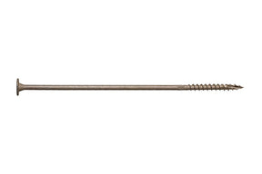Simpson Strong-Tie Strong-Drive SDWS SDWS221000DB-R12 Timber Screw, 10 in L, Washer Head, 6-Lobe Drive, Steel