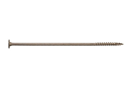 Simpson Strong-Tie Strong-Drive SDWS SDWS221000DB-R12 Timber Screw, 10 in L, Washer Head, 6-Lobe Drive, Steel