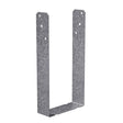 Simpson Strong-Tie SP SP4 U-Shaped Stud Plate Tie, 7-1/4 in L, 3-9/16 in W, Steel, Galvanized, Pack of 100