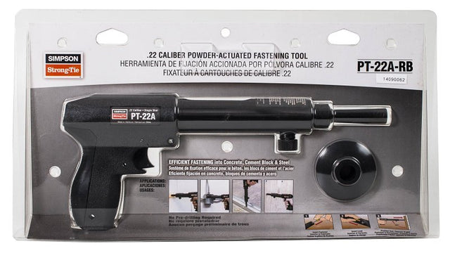 Simpson Strong-Tie PT-22A PT-22A-RB Power Hammer, 0.22 Caliber Drilling