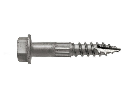 Simpson Strong-Tie Strong-Drive SDS SDS25112-R25 Connector Screw, 1-1/2 in L, Serrated Thread, Hex Head, Hex Drive