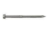 Simpson Strong-Tie Strong-Drive SDS SDS25300-R25 Connector Screw, 3 in L, Serrated Thread, Hex Head, Hex Drive