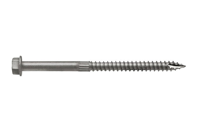 Simpson Strong-Tie Strong-Drive SDS SDS25300-R25 Connector Screw, 3 in L, Serrated Thread, Hex Head, Hex Drive