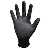 Ace Men's Indoor/Outdoor Coated Work Gloves Black XL 1 pair