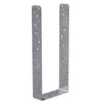 Simpson Strong-Tie SPH Series SPH4Z Heavy Stud Plate Tie, 8-3/4 in L, 3-9/16 in W, Steel, ZMAX, Fastening Method: Nail