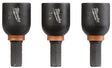 Milwaukee 49-66-4516 Nut Driver, 7/16 in Drive, 1-1/2 in OAL, Magnetic