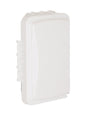 TayMac MM110W Weatherproof Flip Cover, 1.55 in L, 5.61 in W, 1-Gang, Polycarbonate, White