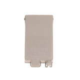 TayMac EXTRA DUTY Series MKG4280SS Receptacle Cover Kit, 6-1/4 in L, 2.15 in W, 1-Gang, Aluminum, Gray, Powder-Coated