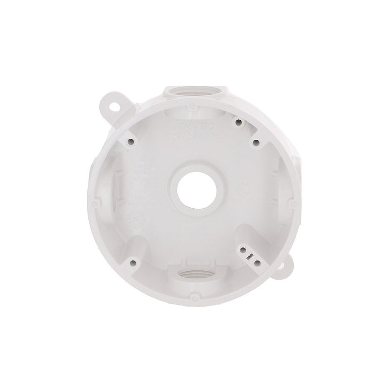 ROUND WP BOX NM WHT 1/2IN OTLT