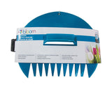 Bloom 12 in. 9 Tine Poly Leaf Scoop Poly Handle, Pack of 6