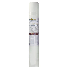 Adfors FibaFuse FDW8442-U Paperless Wall Repair Fabric, 75 ft L, 36 in W, White
