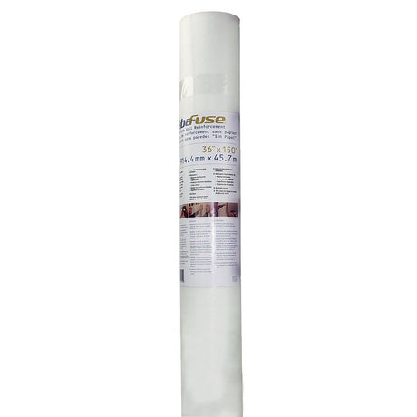 Adfors FibaFuse FDW8442-U Paperless Wall Repair Fabric, 75 ft L, 36 in W, White