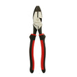 Southwire SCP9 High-Leverage Side Cutting Plier, 9 in OAL, Black/Red Handle, Comfort Grip Handle