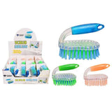 Diamond Visions 3 in. W Iron Handle Scrub Brush, Pack of 24