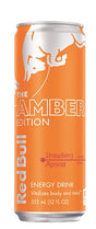 Red Bull Amber Edition Series RB240073 Energy Drink, Strawberry Apricot, 12 oz, Can, Pack of 24