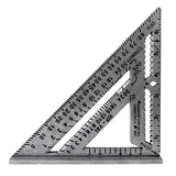 Swanson S0100-A Speed Square, 1/8 in Graduation, Aluminum, 7-1/4 in L, 7 in W
