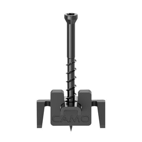 Camo Wedge 0344659S Universal Deck Clip, 1-1/2 in L, Stainless Steel, Torx Drive